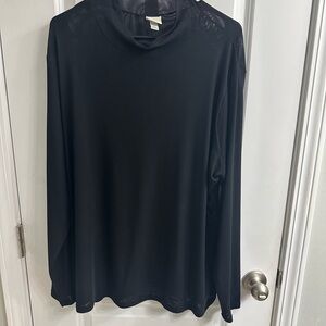 a new day Black Long Sleeve Women's Top